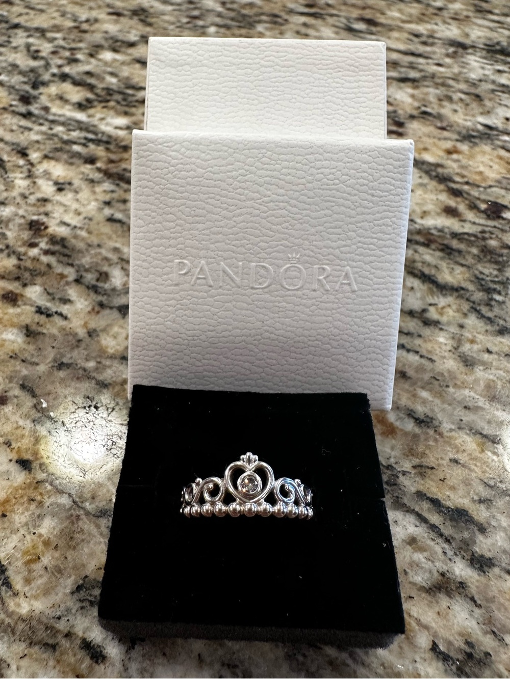 Pandora Princess Tiara Crown Ring